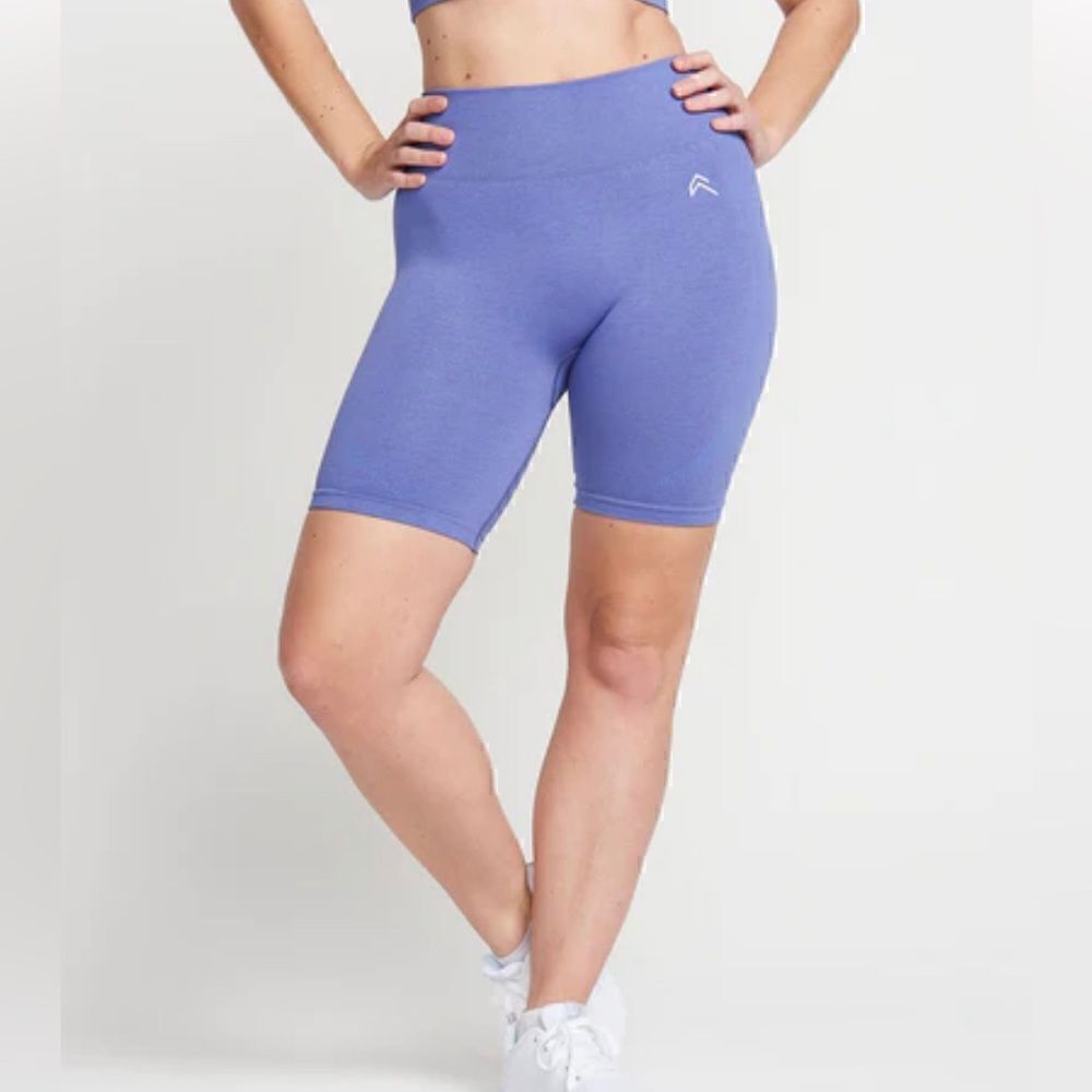 Oner Active Classic Seamless Cycling Shorts‎ Purple Marl Sz S